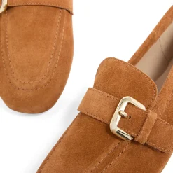 New Austin Buckle Loafers Women Loafers
