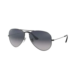 Discount Aviator Grey Lens Large Metal Pilot Sunglasses  Grey Women Sunglasses