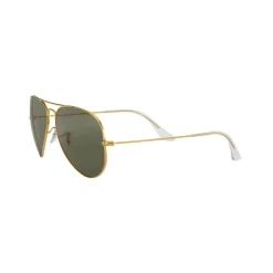 Hot Aviator Large Metal Pilot Polarised Sunglasses  Gold-Tone Women Sunglasses