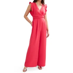 Discount Ayla Ruffle Jumpsuit Women Jumpsuits