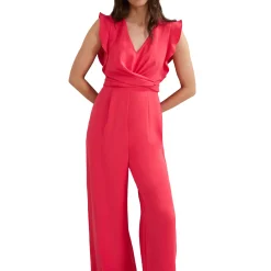 Discount Ayla Ruffle Jumpsuit Women Jumpsuits