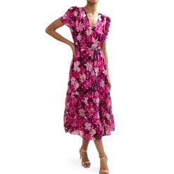 Sale Azalea Floral Flared Dress Women Dresses