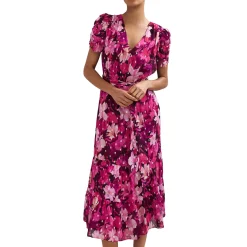 Sale Azalea Floral Flared Dress Women Dresses