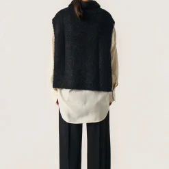 Hot Babbette Boucle Knit Vest Women Sweaters & Cardigans