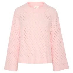 Clearance Babbette Hole Knit Sweater Women Sweaters & Cardigans