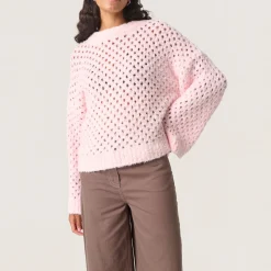 Clearance Babbette Hole Knit Sweater Women Sweaters & Cardigans
