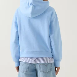 Outlet Badge Logo Hoodie Women Sweatshirts & Hoodies
