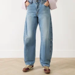 Clearance Baggy Dad Barrel Jeans Women Denim