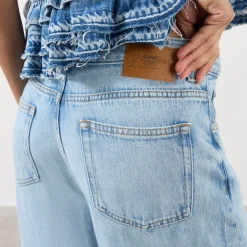 Sale Baggy Wide Leg Jeans Women Denim