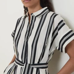 New Bala Striped Shirt Dress Women Dresses