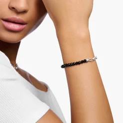 Outlet Bead and Chain Link Bracelet Women Bracelets