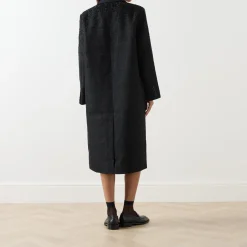 Hot Beaded Jacquard Coat Women Coats & Jackets