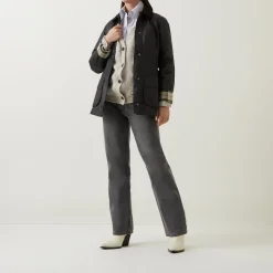New Beadnell Wax Jacket Women Coats & Jackets