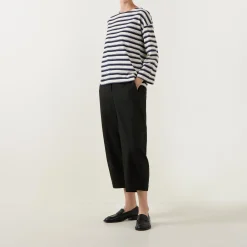 Discount Beannie Striped Top Women Tops