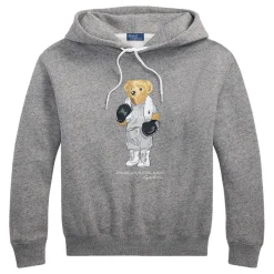 Sale Bear Boxing Gloves Drawstring Hoodie Women Sweatshirts & Hoodies