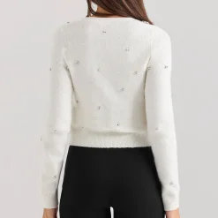 Best Beaubella Embellished Cardigan Women Sweaters & Cardigans