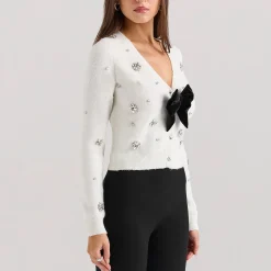 Best Beaubella Embellished Cardigan Women Sweaters & Cardigans