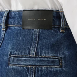 Discount Beck Mid-Rise Straight Leg Jeans Women Denim