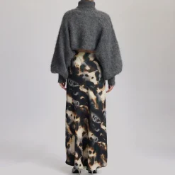 Sale Behka Printed High-Rise Skirt Women Skirts