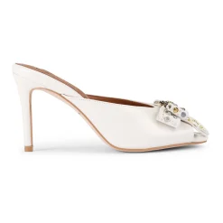 Clearance Belgravia Studded Bow Mules Women Heels|Occasion Dressing