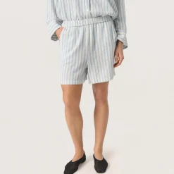 Hot Belira Striped Regular Fit Shorts Women Trousers & Shorts