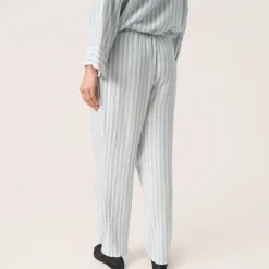 Sale Belira Striped Relaxed Fit Trousers Women Trousers & Shorts