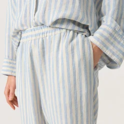 Sale Belira Striped Relaxed Fit Trousers Women Trousers & Shorts