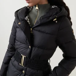 Best Belted Puffer Jacket Women Coats & Jackets