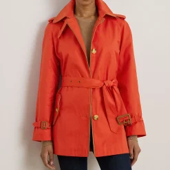 New Belted Trench Coat Women Coats & Jackets