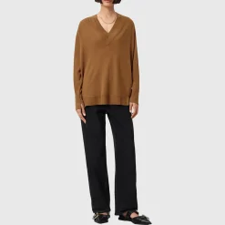 Bern Mixed Panel Sweater Women Sweaters & Cardigans