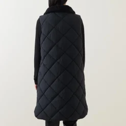 Discount Bernice Longline Puff Gilet Women Coats & Jackets