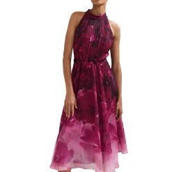Hot Bethany Floral Flared Dress Women Dresses