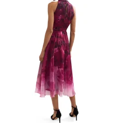 Hot Bethany Floral Flared Dress Women Dresses
