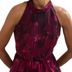 Hot Bethany Floral Flared Dress Women Dresses