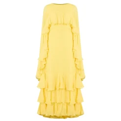 Clearance Bianca Cape Dress Women Occasion Dressing