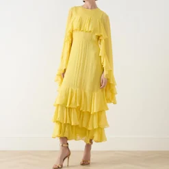 Clearance Bianca Cape Dress Women Occasion Dressing