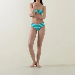 Hot Biarritz Striped Bikini Briefs Women Swimwear & Beachwear