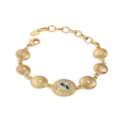 Best Bird Enamel Link Bracelet Women Bracelets