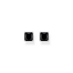 Online Black Stone Ear Studs Women Earrings