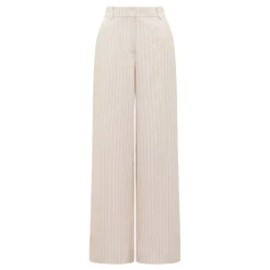 Outlet Blake Pinstripe Wide Leg Trousers Women Trousers & Shorts
