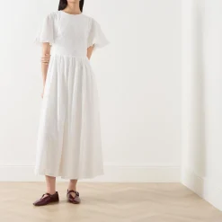 Outlet Blanca Broderie Anglaise Dress Women Dresses