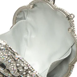 Discount Bling Floral Diamante Embellished Clutch Women Clutch Bags|Mother Of The Bride
