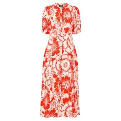 Hot Bloom Floral Shirt Dress Women Dresses