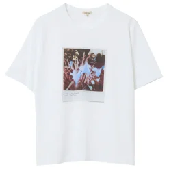 Hot Blue Daffodils T-Shirt Women Tops