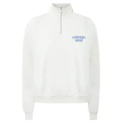 Hot Bold Logo Half-Zip Sweatshirt Women Sweatshirts & Hoodies