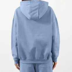 Bold Logo Oversized Zip Hoodie Women Sweatshirts & Hoodies