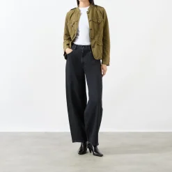 Sale Bonnie Tapered Wide Leg Jeans Women Denim