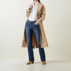 Outlet Bootcut Bair Mid-Rise Jeans Women Denim