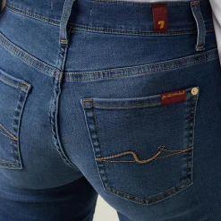 Outlet Bootcut Bair Mid-Rise Jeans Women Denim