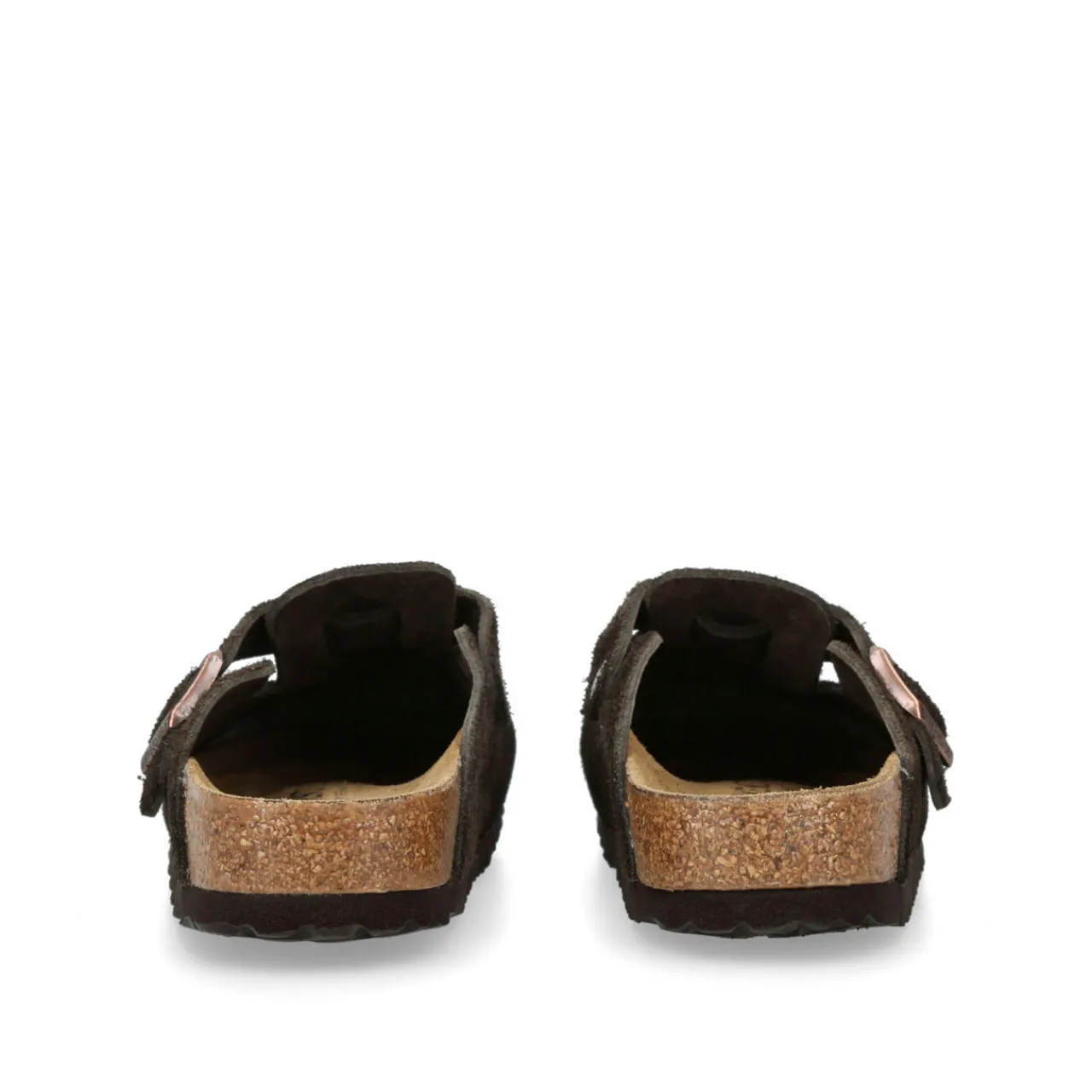 Boston Suede Clogs Women Flats